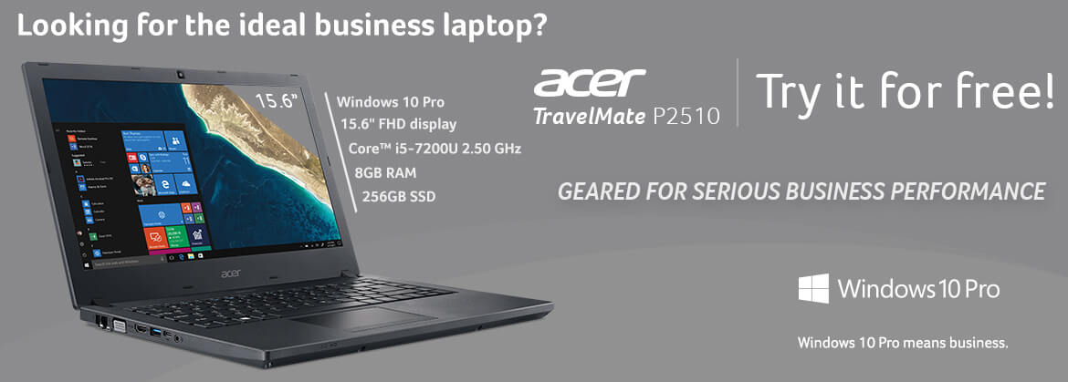 Test Drive the Acer TravelMate P2510